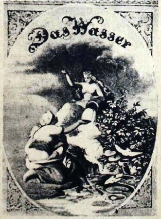 Rossmässler A VÍZ c. munkájának címlapja